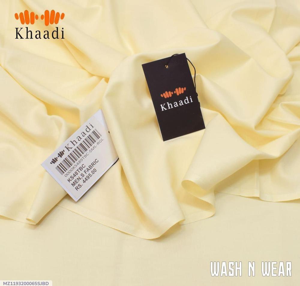 Men's Wash & Wear Off-White Suit Premium Quality