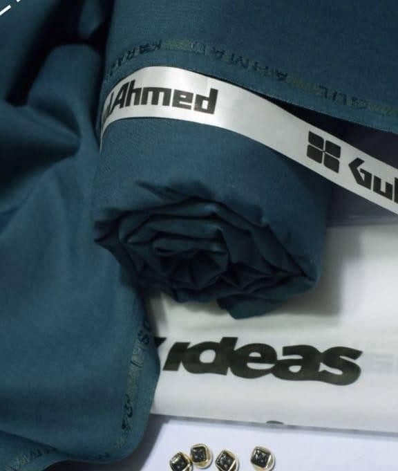GulAhmed Wash & Wear Blue Suit for Men