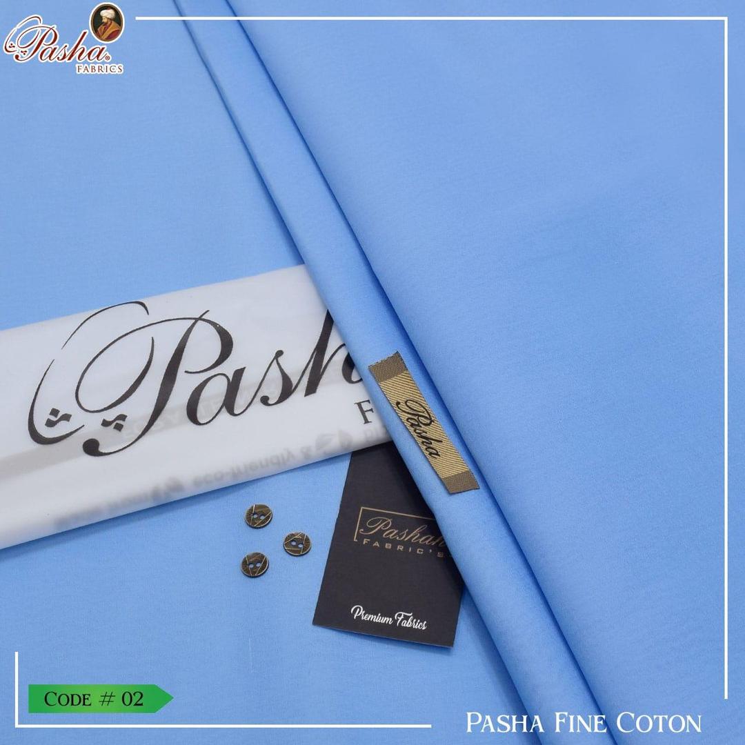 Men Cotton Plain Blue Suit Summer Wear Pakistan