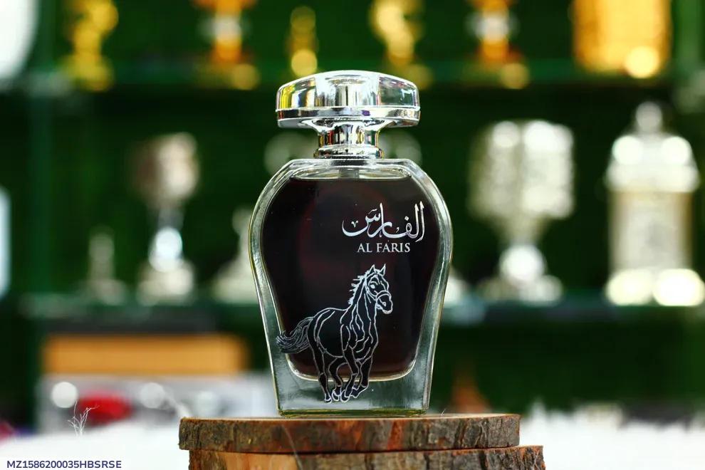 Al Faris EDP 100ml Glass Maroon Bottle Unisex