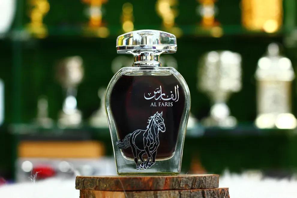 Al Faris EDP 100ml Glass Maroon Bottle Unisex