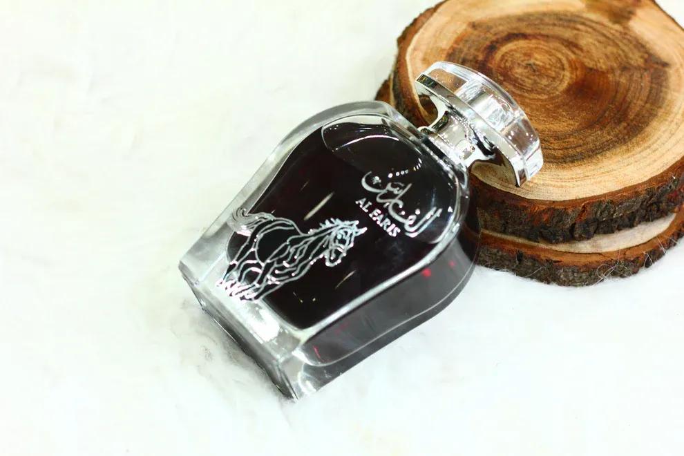 Al Faris EDP 100ml Glass Maroon Bottle Unisex