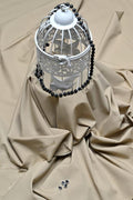 Men's Wash & Wear Beige Suit 58"