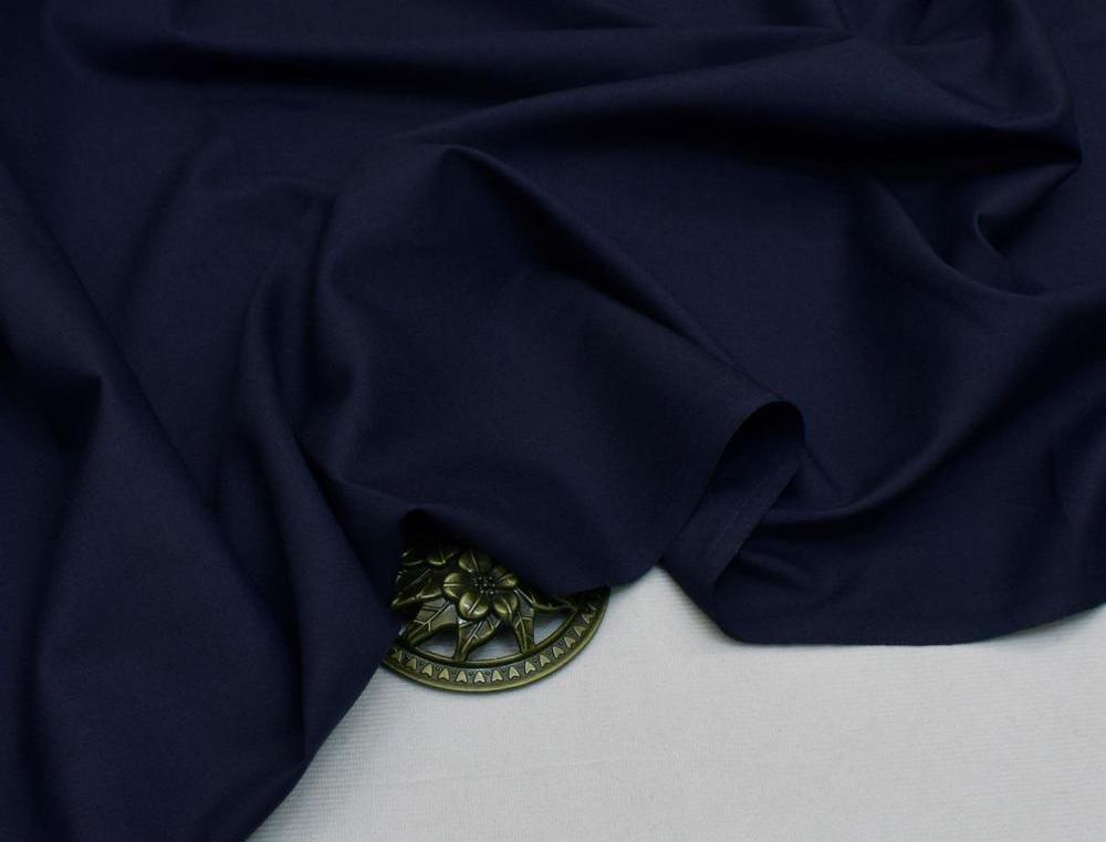 Men's Navy Blue Wash & Wear Suit Winter Office Casual