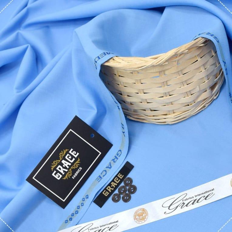 Men's Blue Wash & Wear Suit Premium Quality