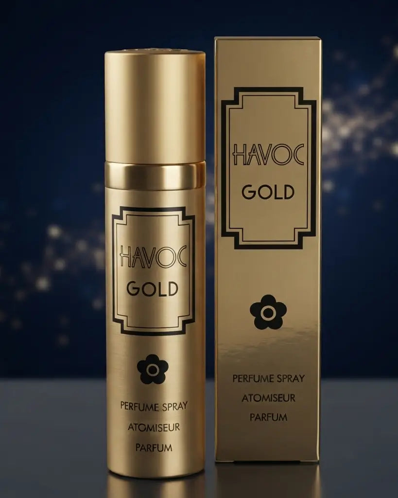 Havoc Gold Perfume Spray for Men – Long-Lasting Perfume | 75ml