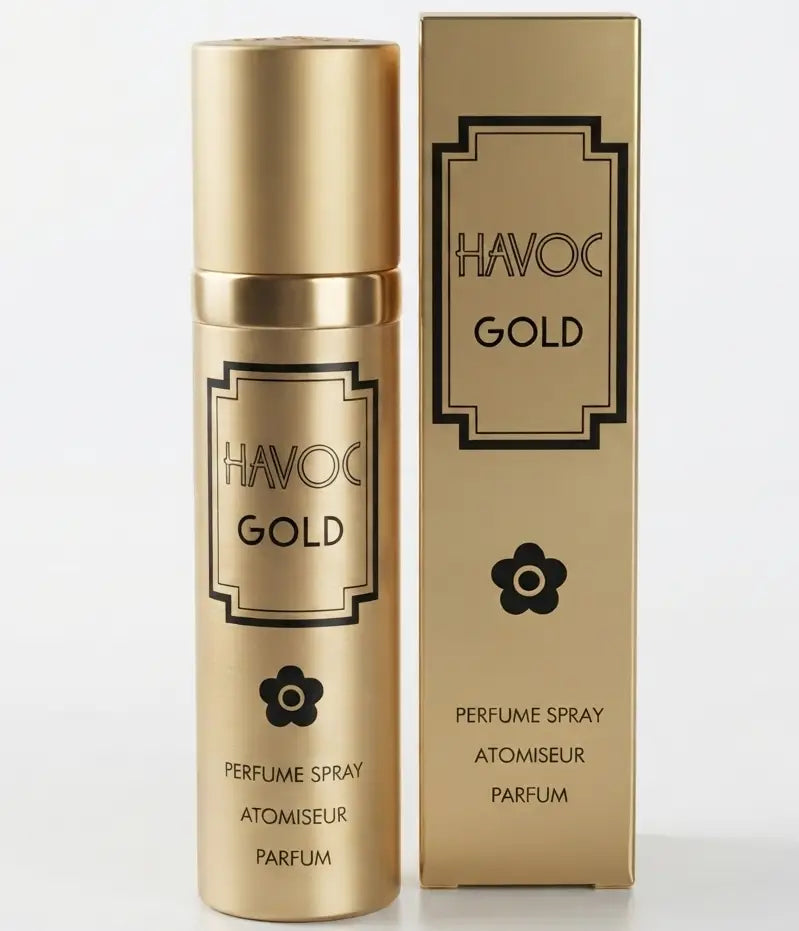 Havoc Gold Perfume Spray for Men – Long-Lasting Perfume | 75ml