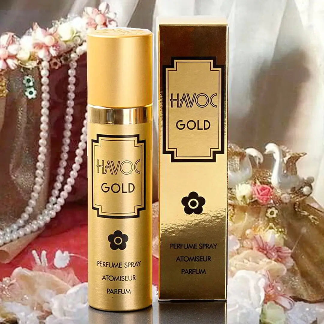 Havoc Gold Perfume Spray for Men – Long-Lasting Perfume | 75ml