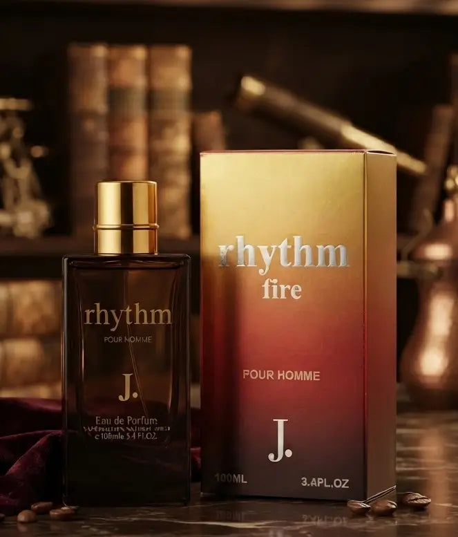 Rhythm Fire Pour Homme by J. Junaid Jamshed – 100ML / 3.4FL.OZ Eau de Parfum