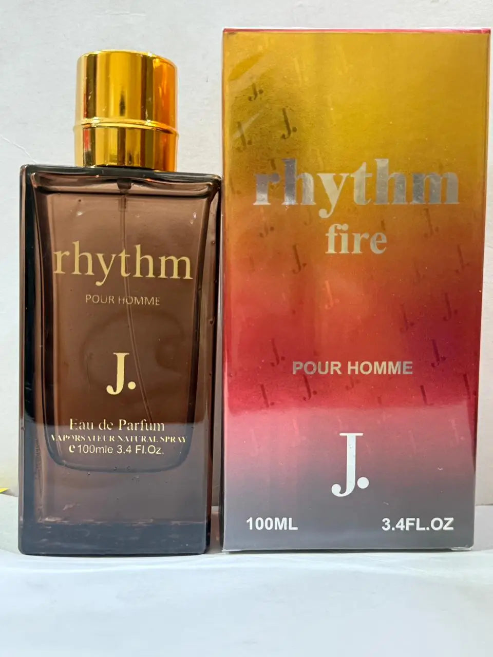 Rhythm Fire Pour Homme by J. Junaid Jamshed – 100ML / 3.4FL.OZ Eau de Parfum