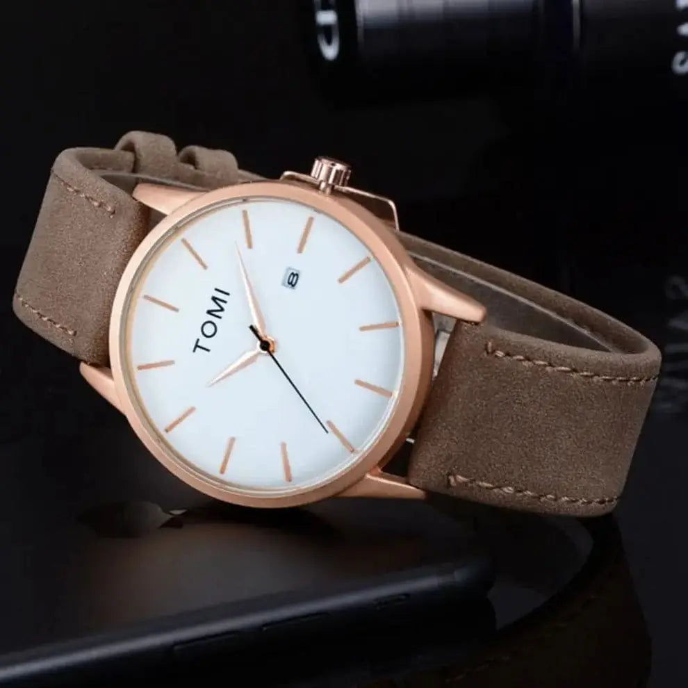 Men's Skin Friendly Strap Watch
