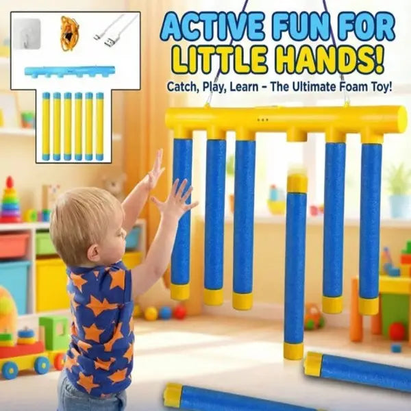 Hand Speed Challenge Game for Kids – Quick Reaction Catching Game – Hand-Eye Coordination Training Toy – Indoor Family Game