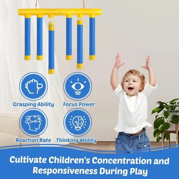Hand Speed Challenge Game for Kids – Quick Reaction Catching Game – Hand-Eye Coordination Training Toy – Indoor Family Game