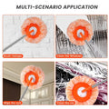 1 PC 360°Rotatable Mop Round Microfiber Dust Mops Cleaning Tools For Household Floor Wall Window