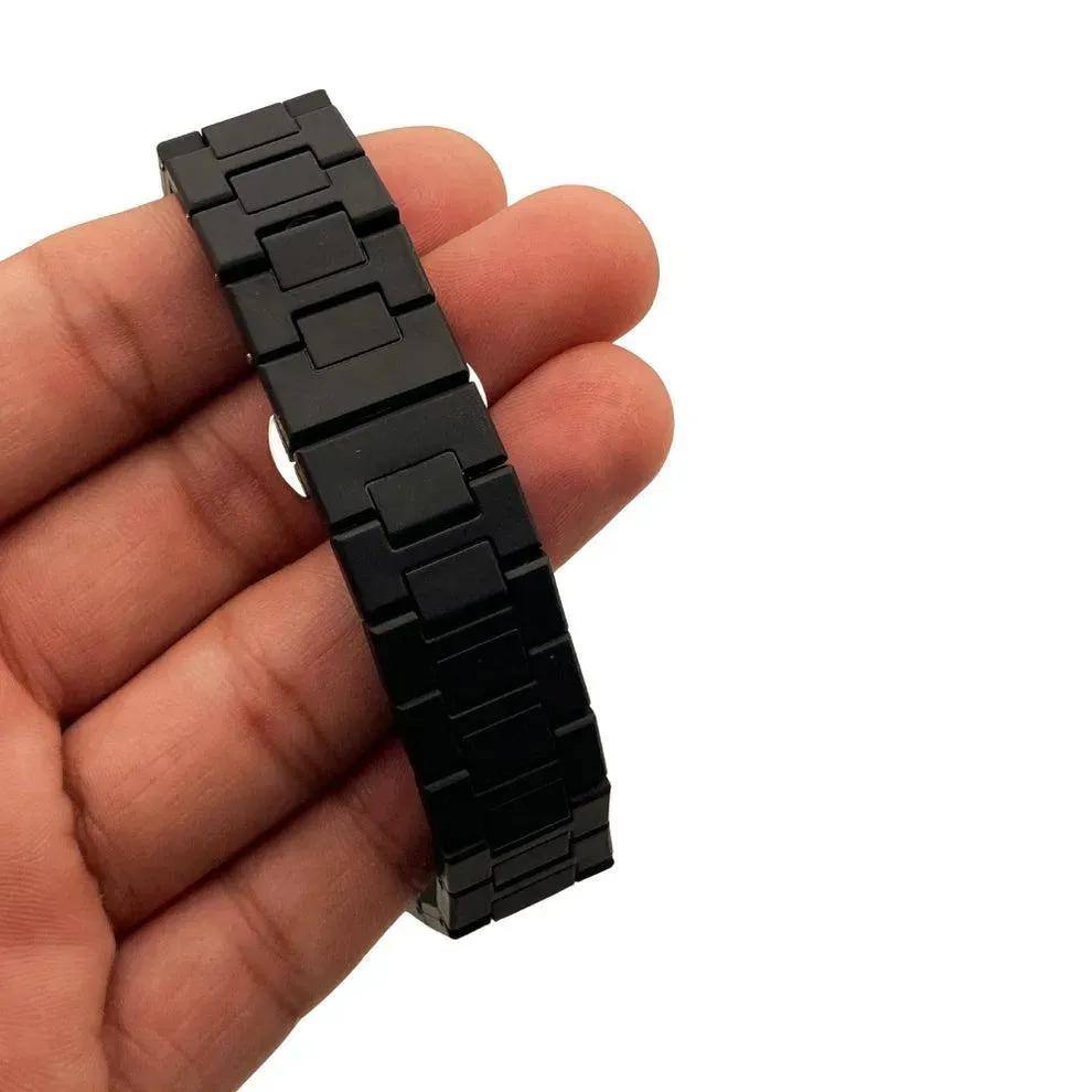 Men's Black Carbon Fiber Analogue Watch