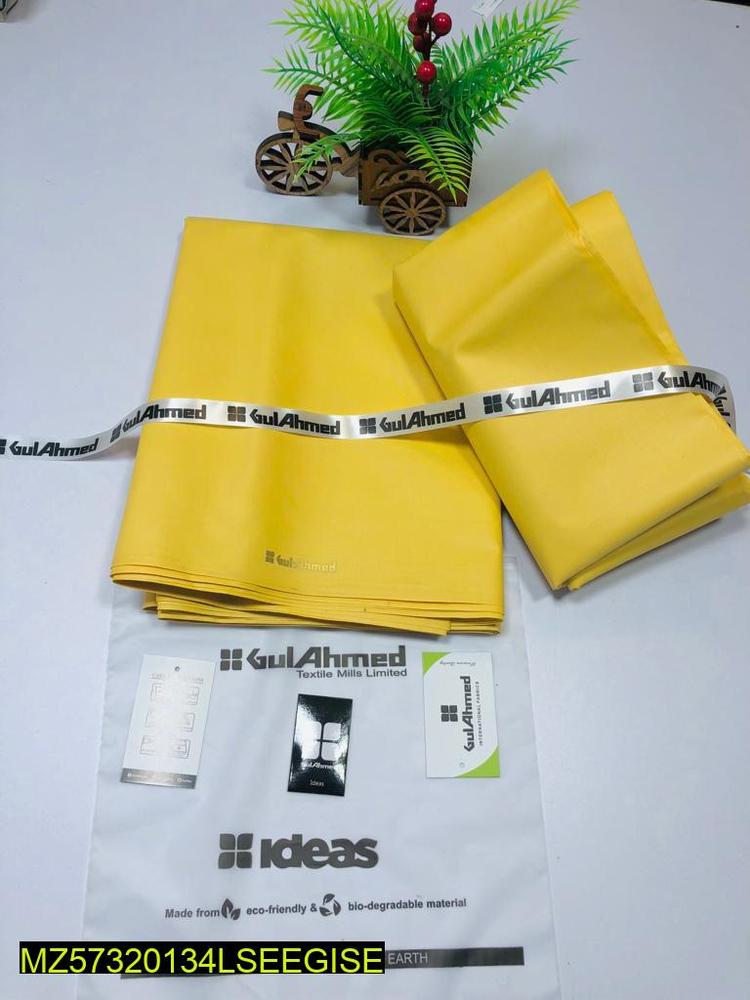 Premium Quality Yellow Cotton Suit for Men