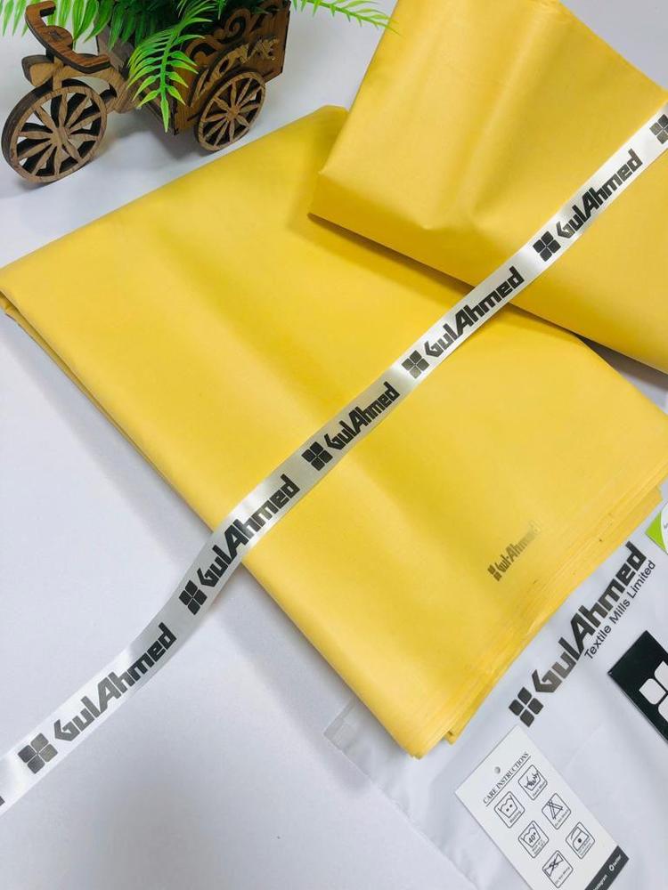 Premium Quality Yellow Cotton Suit for Men