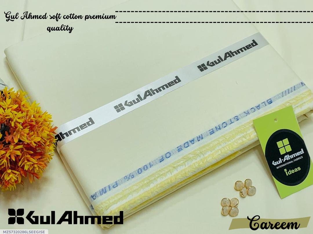 Gul Ahmed Cotton Suit Off-White Summer Daily Wear