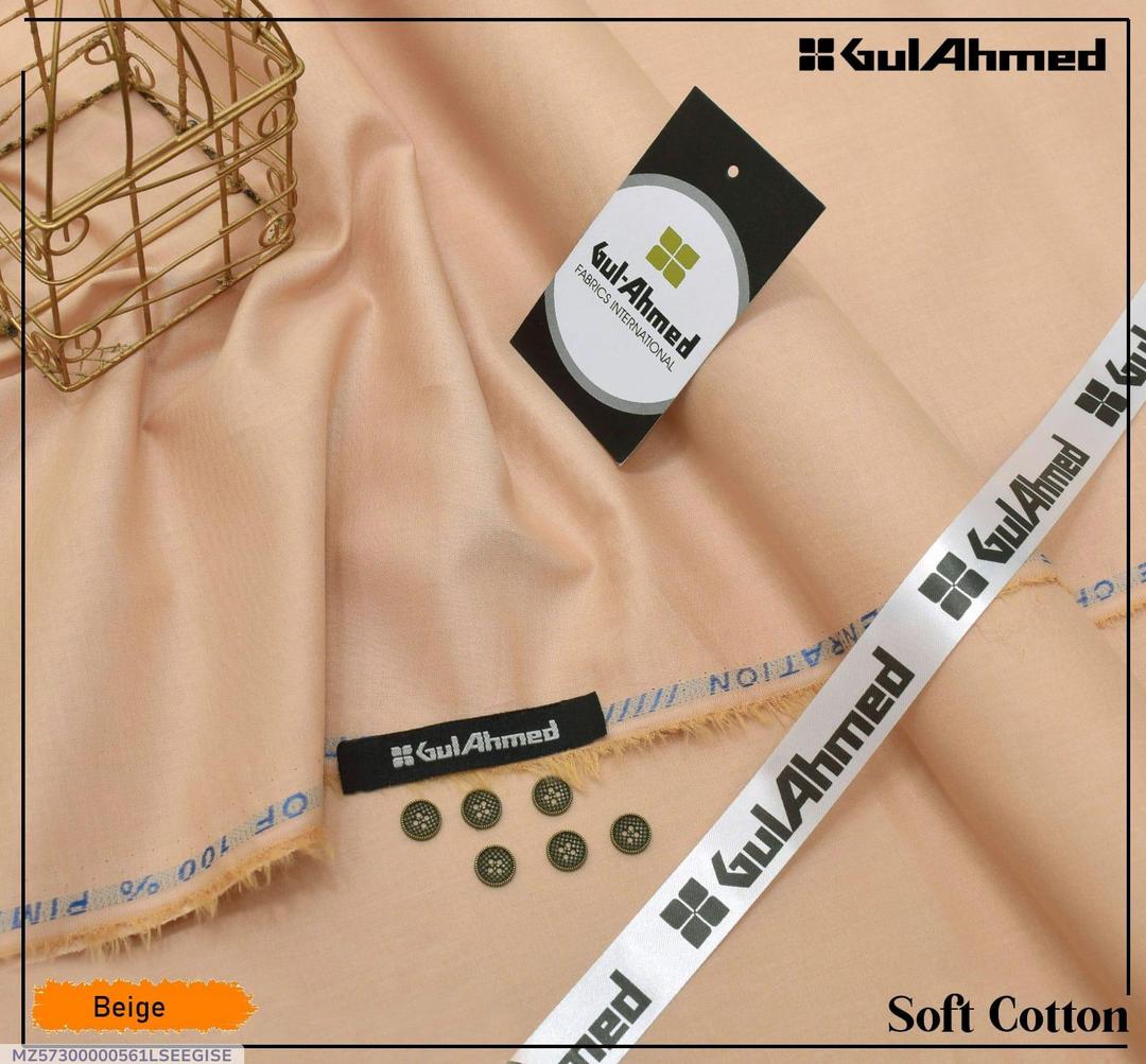 Beige Soft Cotton Suit for Men Summer Wear