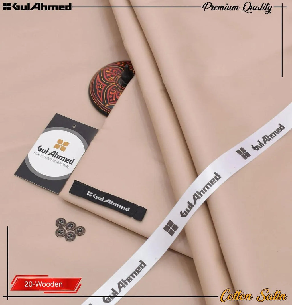 Ivory Cotton Sotton Plain Suit for Men Winter Pakistan