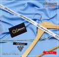 Men's Unstitched Sky Blue Wash & Wear Suit