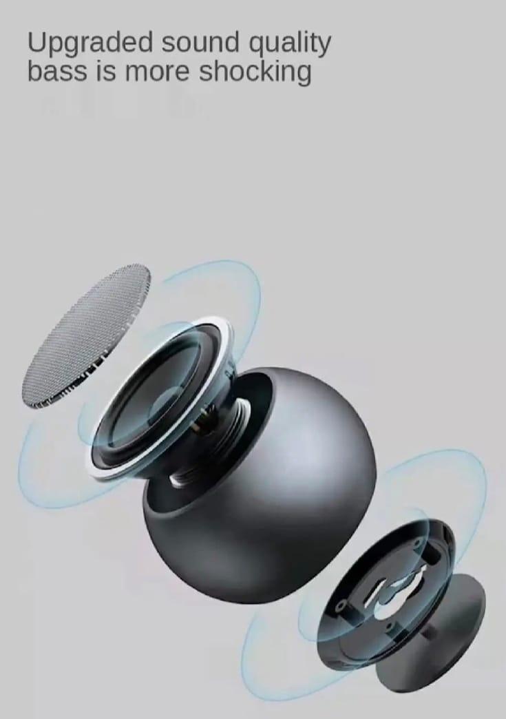 Compact Bluetooth Speaker with Rechargeable Battery - Mini Design