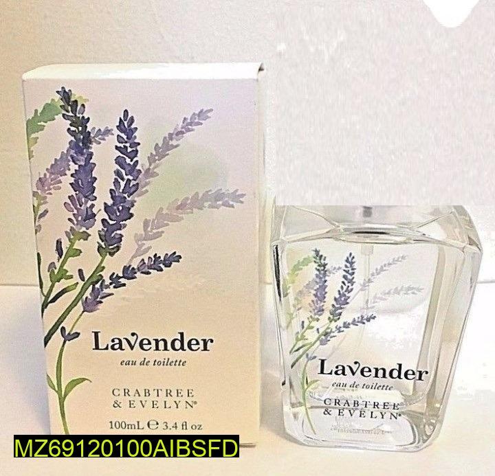 Lavender Perfume 100ml Unisex Glass Bottle