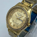 Gold Stainless Steel Watch for Men Daily Office & Formal Wear
