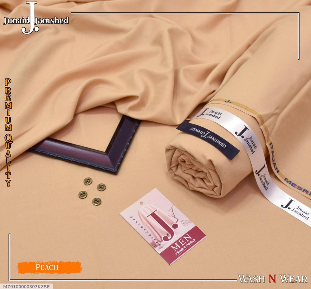 Men's Wash & Wear Peach Suit Summer Wear
